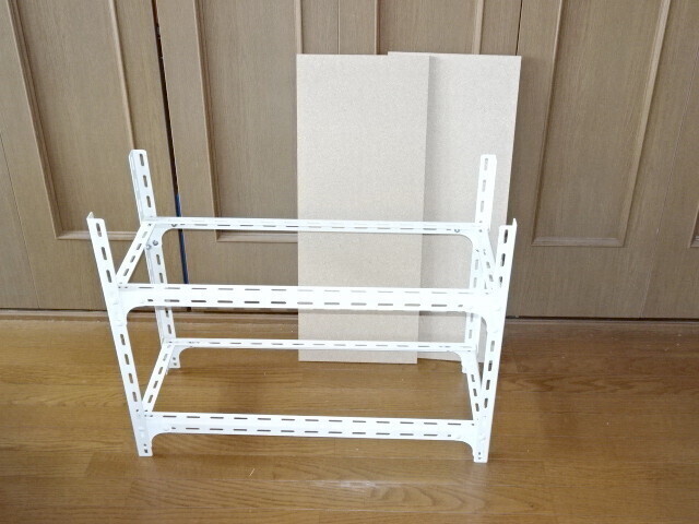 棚の形になったところ
