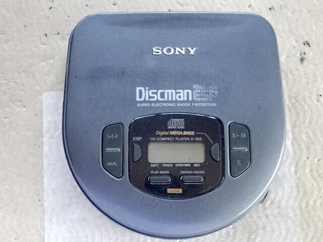 SONY  ポータブルCDプレーヤー Discman　動作確認　ACアダプター付 Yahoo!オークション -「sony ac アダプター」(CDプレーヤー