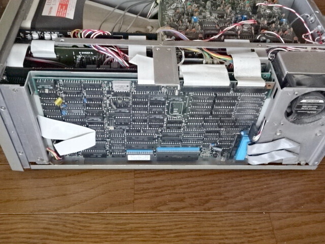 ロジックICだらけのデジタル部の基板