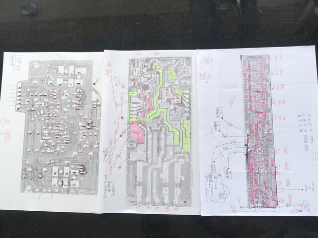 書き上げた回路図