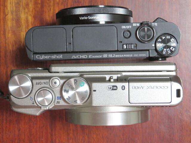 DSC-HX90VとA900