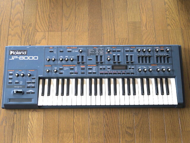 ローランドJP-8000の修理(その1): ナンチャッテ技術者の凸凹日記 ローランドJP-8000の修理(その1): ナンチャッテ技術者の凸凹日記
