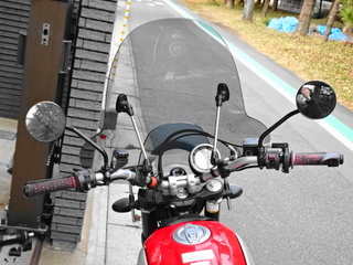 取り付けたところ
